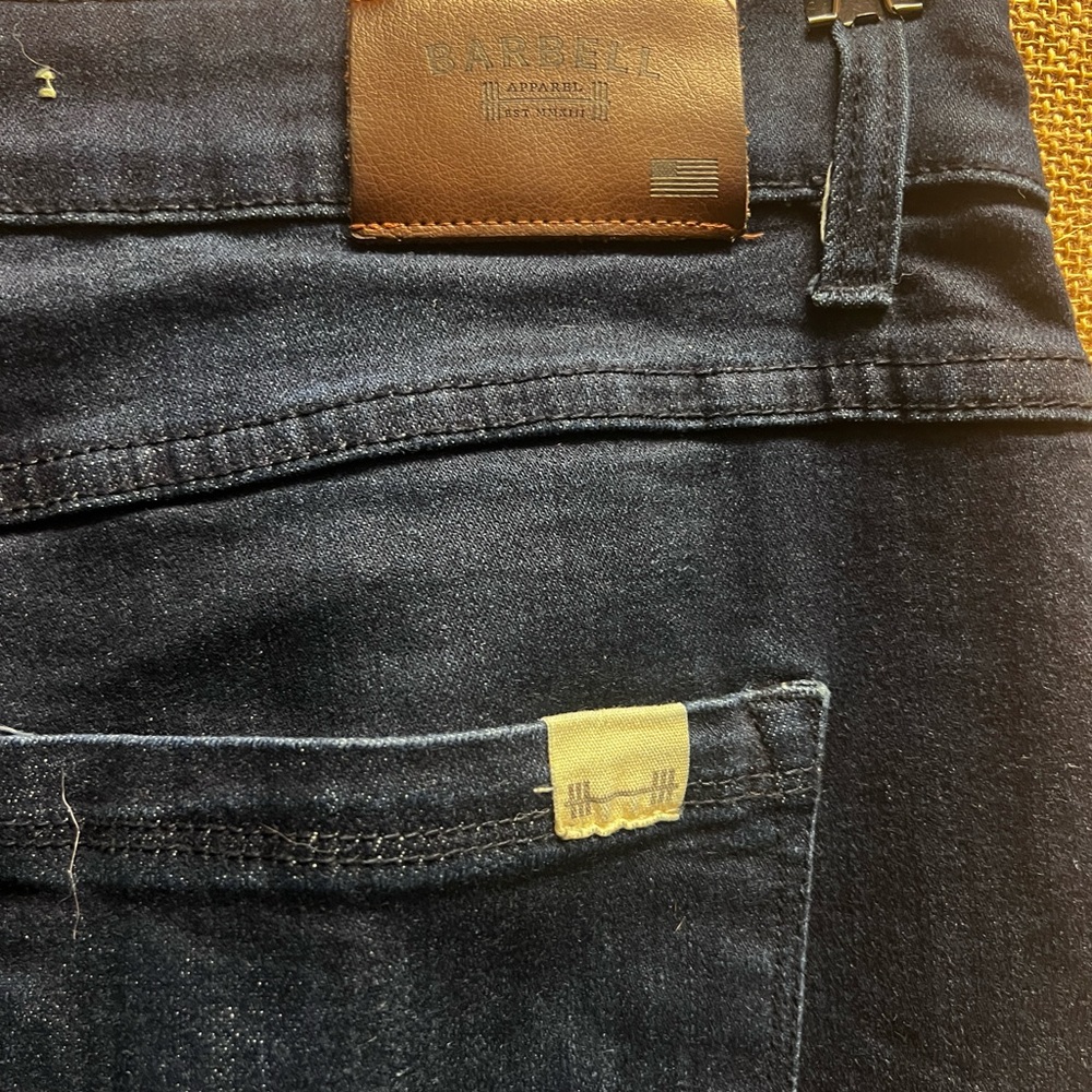 Barbell Apparel dark blue jeans